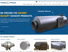 Tablet Screenshot of catalystproducts.net